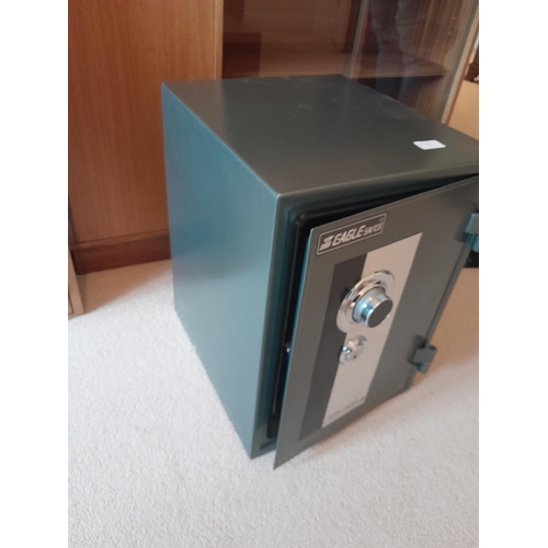 457 - Modern code lock safe with key, 34 cms x 48 cms x 38 cms