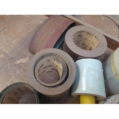 5 - New old stock sandpaper various grades