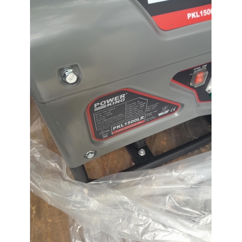 31 - New old stock Power King  petrol generator with instructions