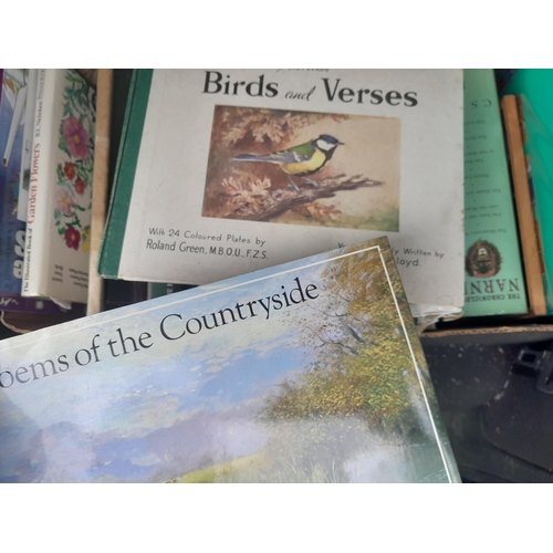 12 - 2 x boxes of books, a multithematic collection : Arthur Mee's Devon, games and puzzles