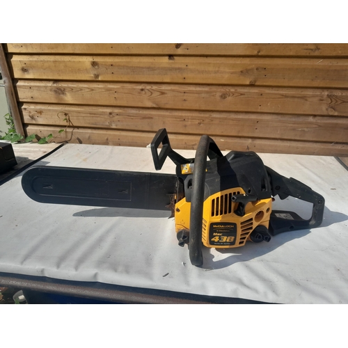 31 - McCulloch 438 petrol chainsaw