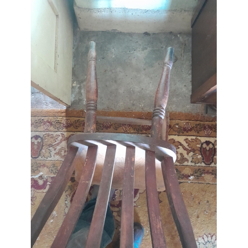 32 - 19th century farmhouse dining chair