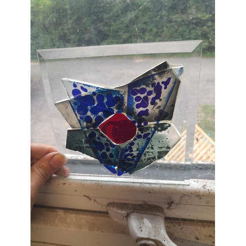 72 - Glass tile ornament