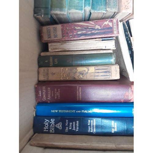 98 - Box of mixed themed vintage books