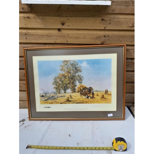 633 - David Shepherd signed Ltd Edition print, 426 /1500 Life Goes On September 1940 with gallery back sta... 