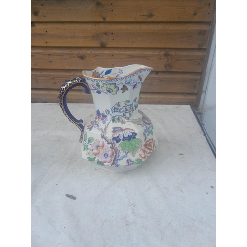 1 - Large Masons early 20th century water jug