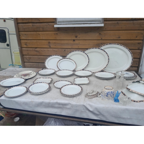 56 - Assorted dinnerware , commemorative ware etc.