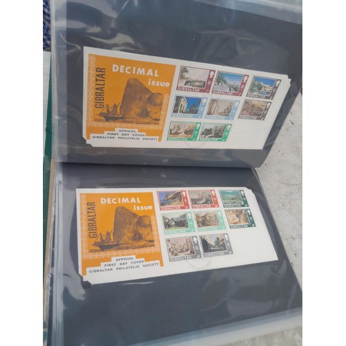 83 - 4 x folders of Stamp First Day Covers :folder of Channel Tunnel , others are multithematic