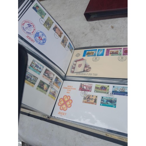 84 - Multithematic collection of Stamp First Day Covers, Channel Island and Tunnel interest included in f... 