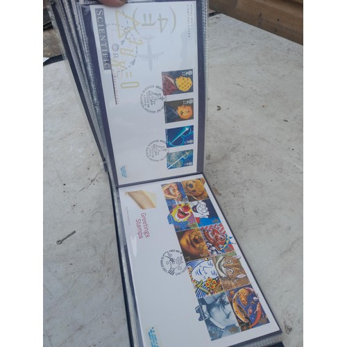 86 - Stamp First Day covers in folders, a multithematic collection