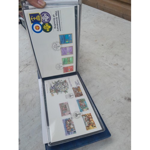 86 - Stamp First Day covers in folders, a multithematic collection