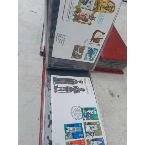 86 - Stamp First Day covers in folders, a multithematic collection