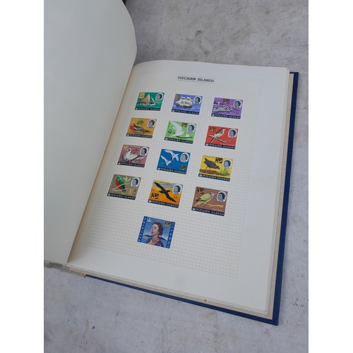 139 - Box file of stamps, an album of World stamps and a Commonwealth collection in album