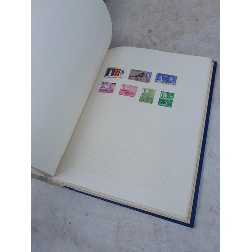 139 - Box file of stamps, an album of World stamps and a Commonwealth collection in album