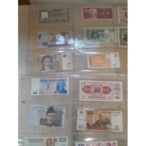 266 - Collection of 39 Banknotes from over the World mainly uncirc.