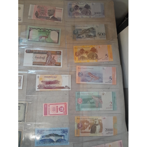 266 - Collection of 39 Banknotes from over the World mainly uncirc.