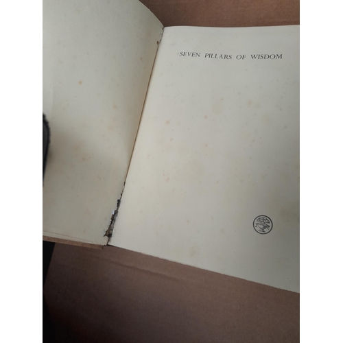 346 - Single volume : Seven Pillars of Wisdom by T E Lawrence, private press, 1935 edition