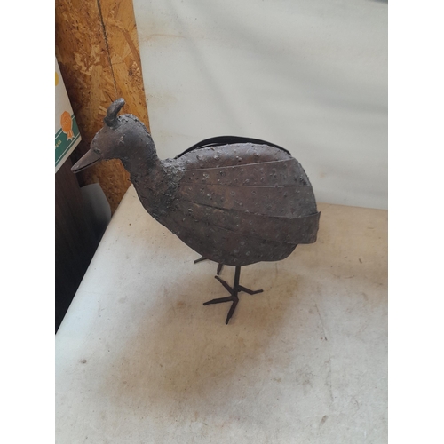 363 - Cast metal bird ornament