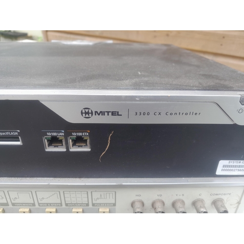 449 - Mitel CX 3300 media gateway controller & Panasonic TV signal generator