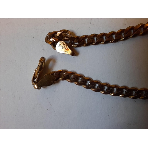 19 - 9 KT gold necklace 15.3 g