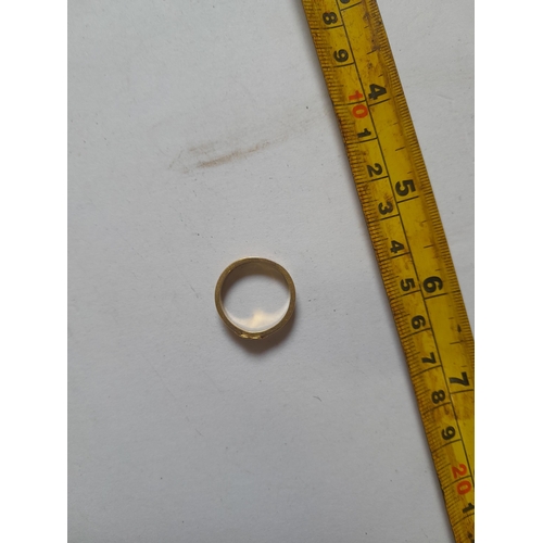 20 - 18 ct gold ring size O, 2.9 g