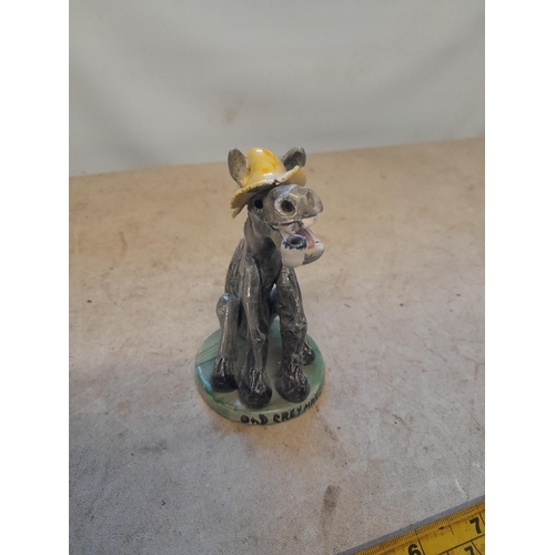 48 - Will Young Studio Pottery figure : Old Grey Mare in good order