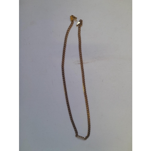 19 - 9 KT gold necklace 15.3 g