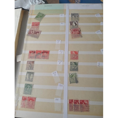 13 - Stamps : Globetrotter stockbook with mint and used all world stamps, China included