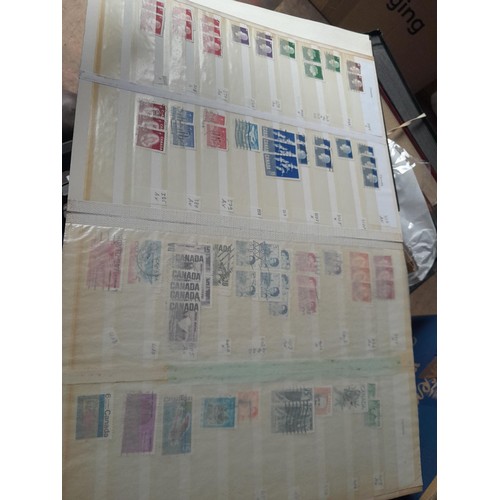 13 - Stamps : Globetrotter stockbook with mint and used all world stamps, China included