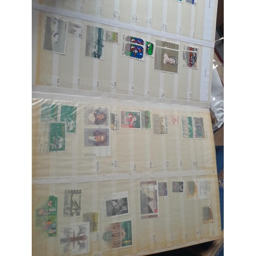 13 - Stamps : Globetrotter stockbook with mint and used all world stamps, China included