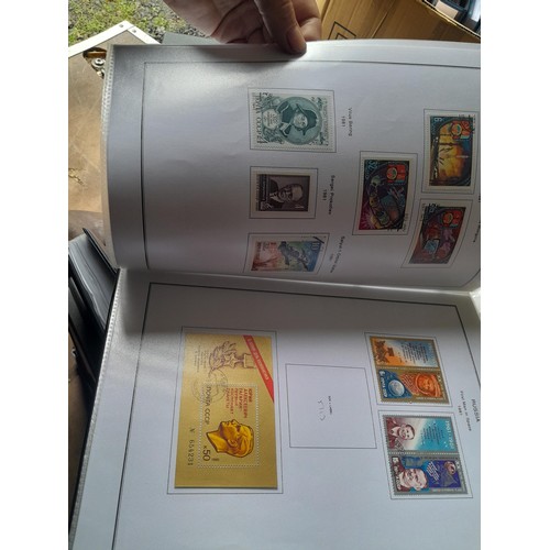 14 - Stamps of mainly Russia and Romania, mint and used, housed in 2 x albums