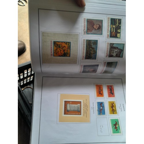 14 - Stamps of mainly Russia and Romania, mint and used, housed in 2 x albums