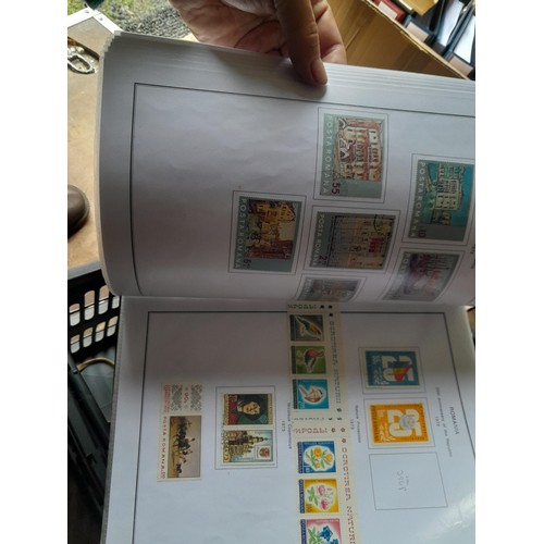 14 - Stamps of mainly Russia and Romania, mint and used, housed in 2 x albums