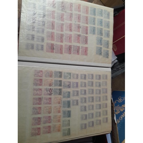 16 - Stamps : 2 x stock books containing mainly Czechoslovakia with duplication