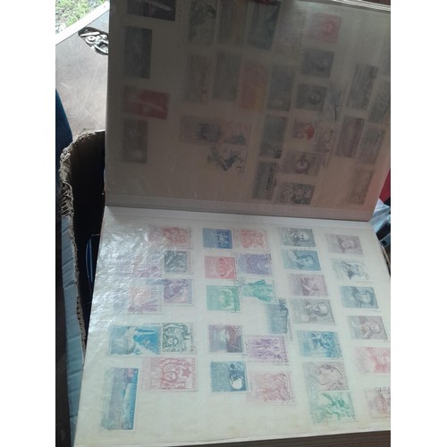 16 - Stamps : 2 x stock books containing mainly Czechoslovakia with duplication