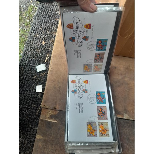 26 - British Stamp First Day Covers all in binders