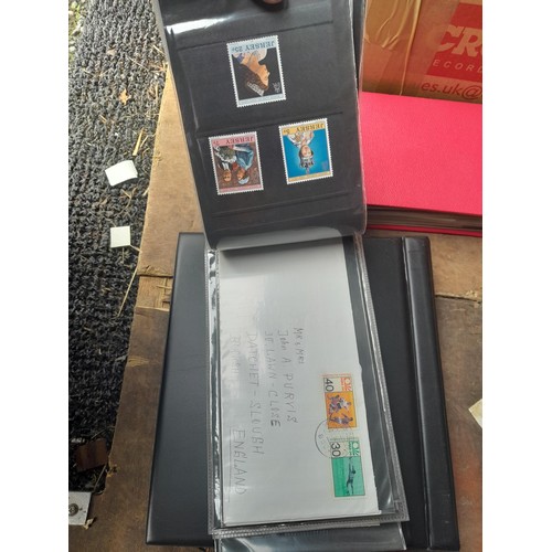 27 - Loose British Stamp First day Covers with 5 x folders of FDC and postal history