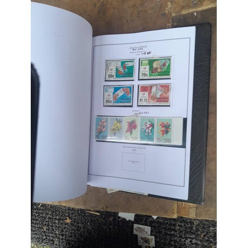 29 - Stamps of South and South West Africa in 8 binders with clean pages, for issues - 2014, some albums ... 