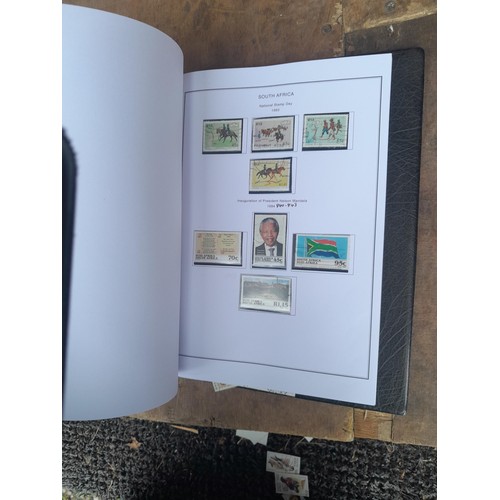 29 - Stamps of South and South West Africa in 8 binders with clean pages, for issues - 2014, some albums ... 