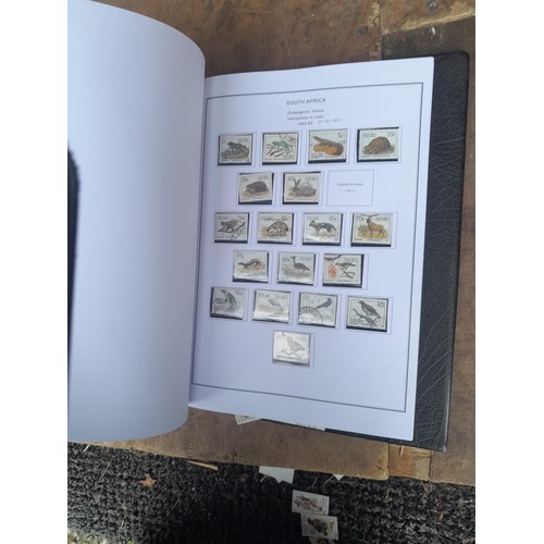 29 - Stamps of South and South West Africa in 8 binders with clean pages, for issues - 2014, some albums ... 