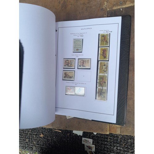 29 - Stamps of South and South West Africa in 8 binders with clean pages, for issues - 2014, some albums ... 