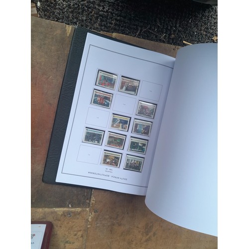 29 - Stamps of South and South West Africa in 8 binders with clean pages, for issues - 2014, some albums ... 