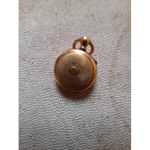 48 - Miniature engine turned locket