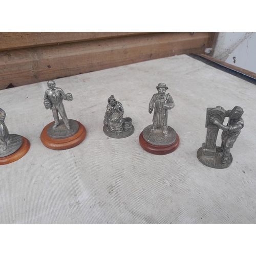 148 - Small collection of English Miniatures Fine Art Sculptures