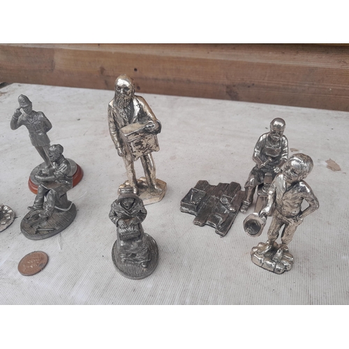 149 - Small collection of English Miniatures Fine Art Sculptures