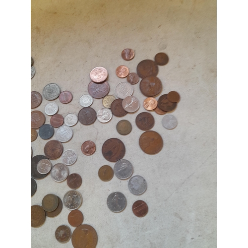 225 - Coins : mixed era GB and foreign base metal and other coinage