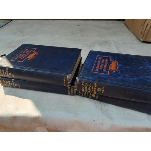 228 - Four volume set of Modern Motor Repairs circa 1932