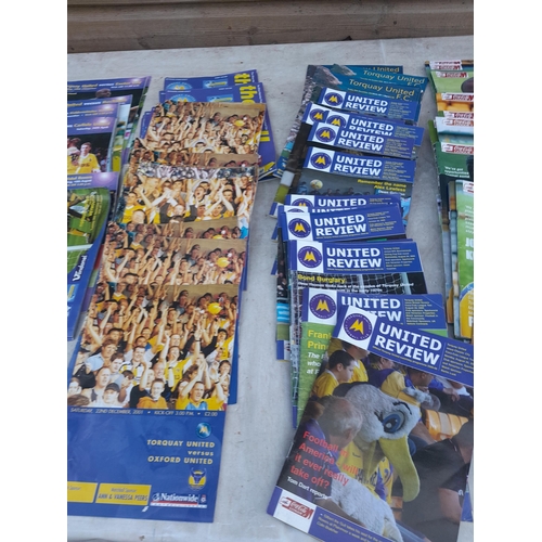 393 - Torquay United Football Club programmes and magazines