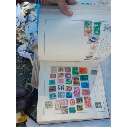 419 - 2 x albums of mint and used stamps of the world