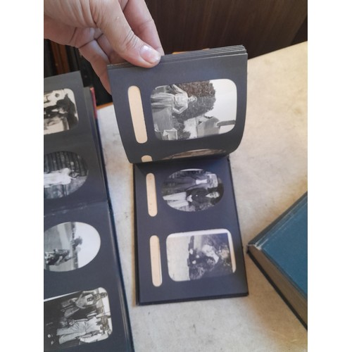 432 - 3 x albums of black and white family photographs